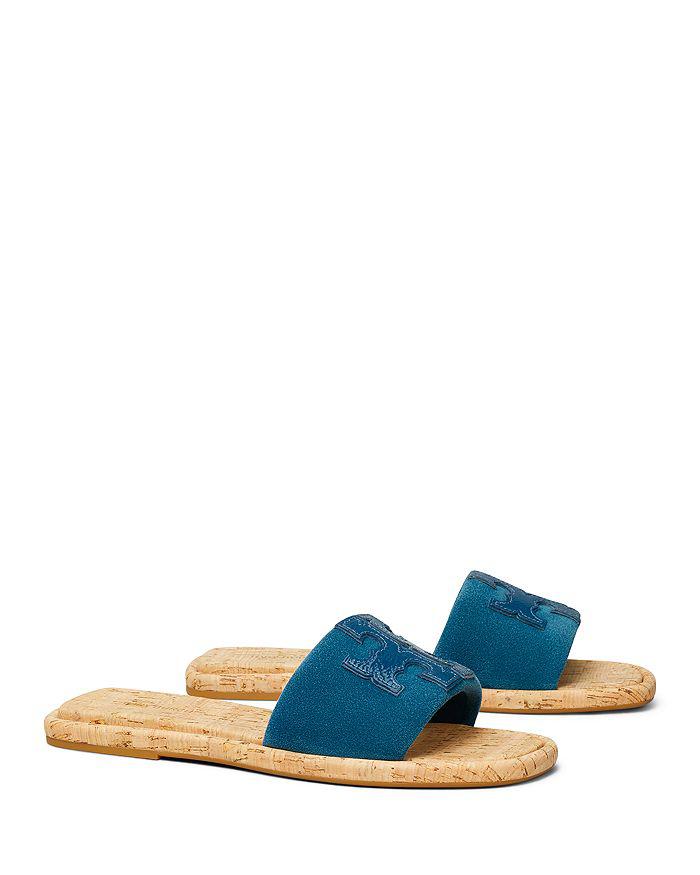 Women's Square Toe Double T Sport Slide Sandals商品第1张图片规格展示