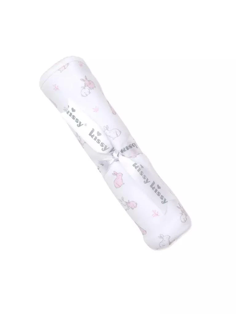 商品Kissy Kissy|Baby Girl's Bunny-Print Blanket,价格¥155,第2张图片详细描述