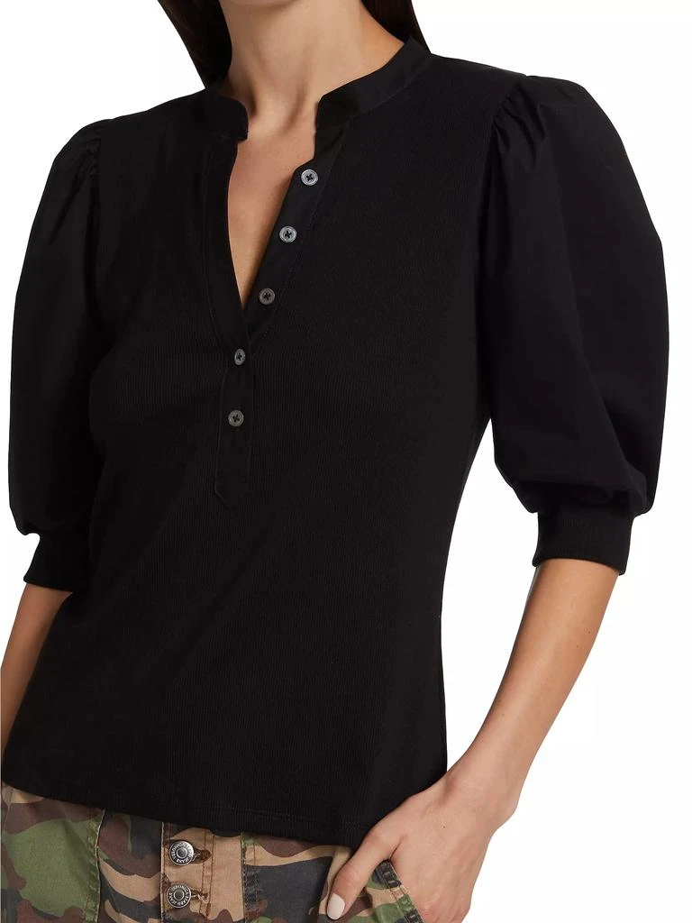 Coralee Puff-Sleeve Top 商品