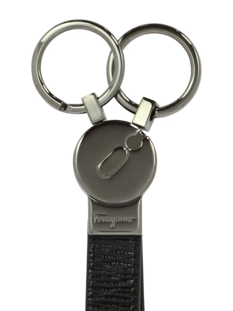 商品Salvatore Ferragamo|Leather keyring,价格¥1568,第2张图片详细描述