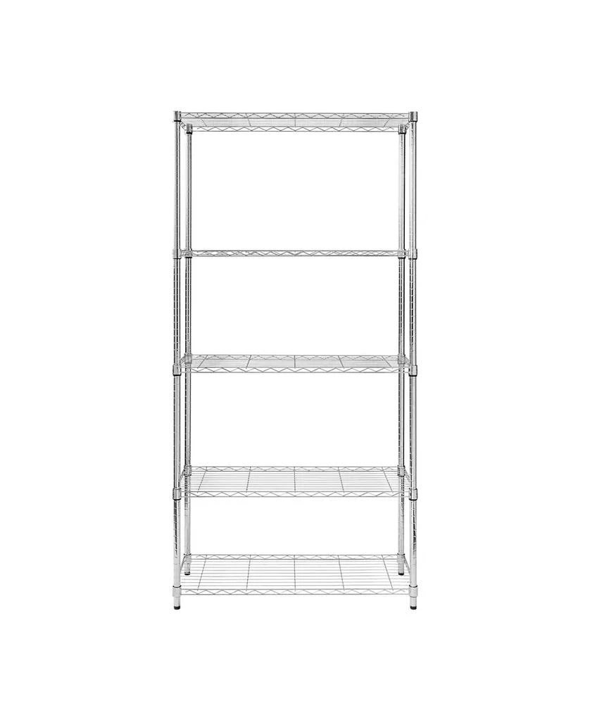 商品Honey Can Do|5-Tier Heavy Duty Steel Shelving Unit,价格¥1125,第4张图片详细描述