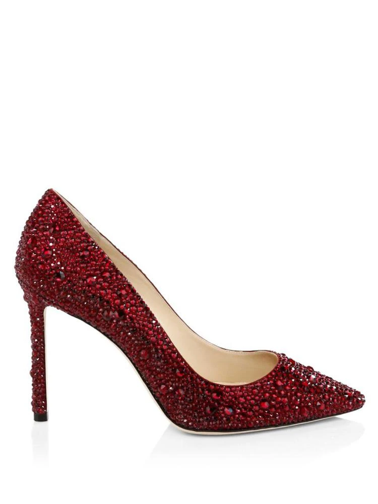 商品Jimmy Choo|Jimmy Choo - Romy Embellished Pumps,价格¥20195,第5张图片详细描述