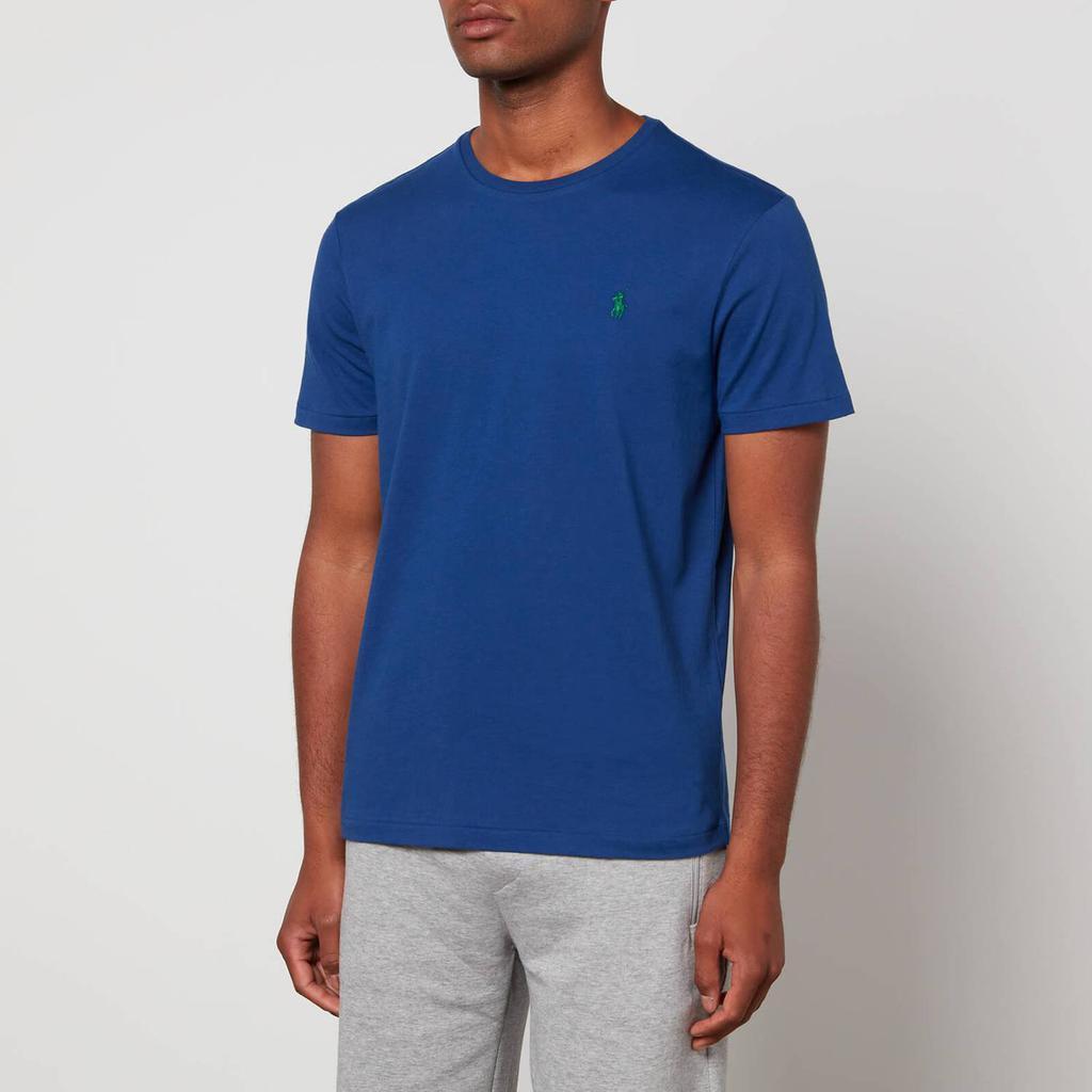 商品Ralph Lauren|Polo Ralph Lauren Logo-Embroidered Jersey T-Shirt,价格¥607,第1张图片