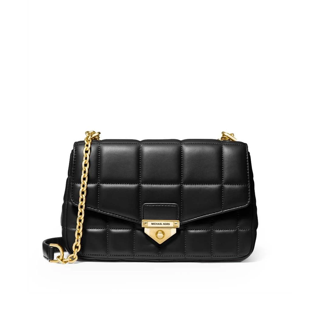 商品Michael Kors|MICHAEL KORS SOHO BLACK MEDIUM CROSSBODY BAG,价格¥3911,第1张图片