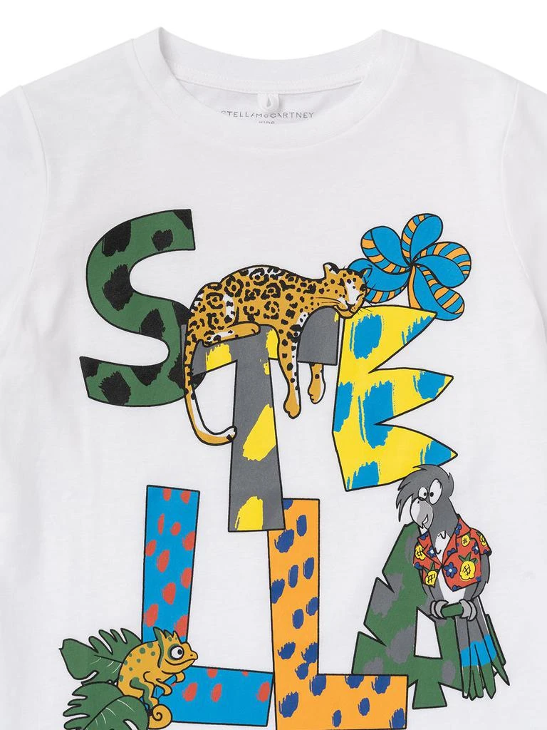商品Stella McCartney|Rubber Logo Organic Cotton T-shirt,价格¥355,第1张图片详细描述
