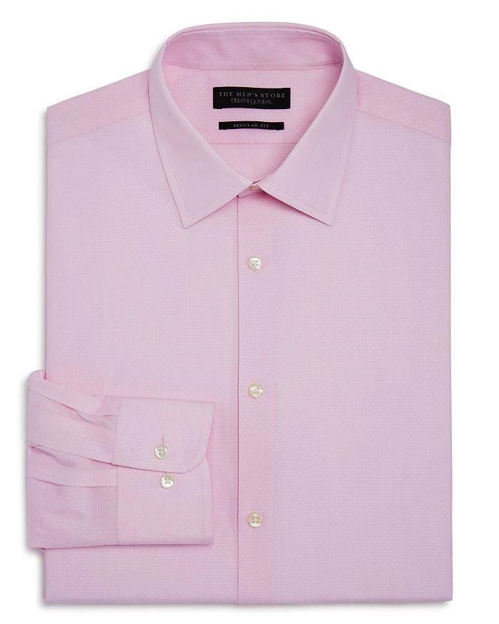 商品The Men's Store at Bloomingdale's|Textured Dobby Regular Fit Dress Shirt - Exclusive,价格¥411,第1张图片