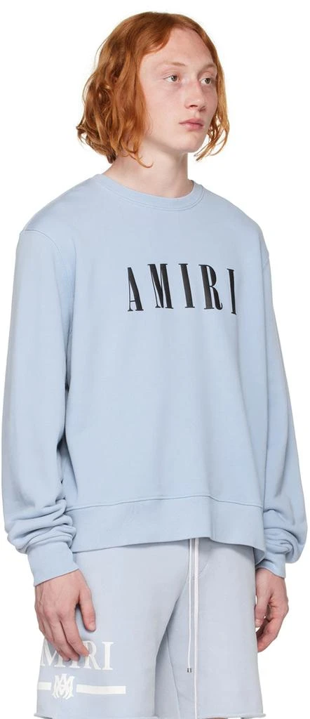 商品AMIRI|Blue Core Sweatshirt,价格¥2436,第2张图片详细描述