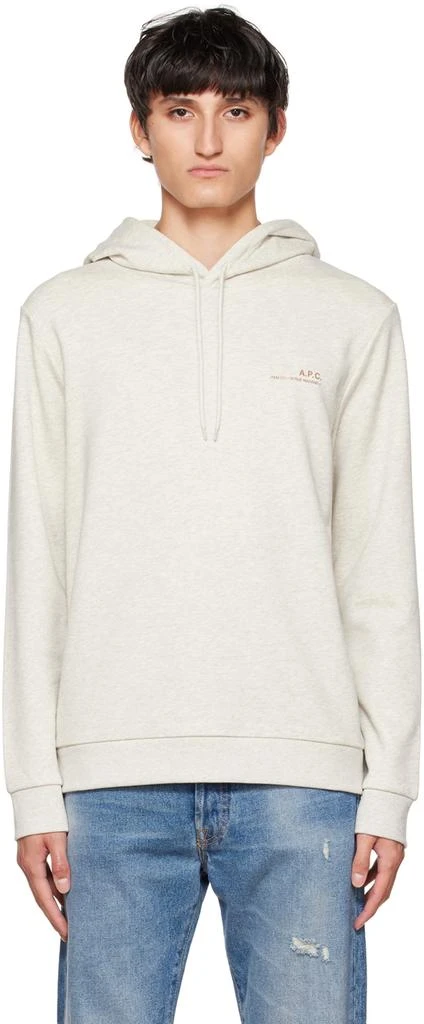 商品A.P.C.|Gray Item Hoodie,价格¥414,第1张图片