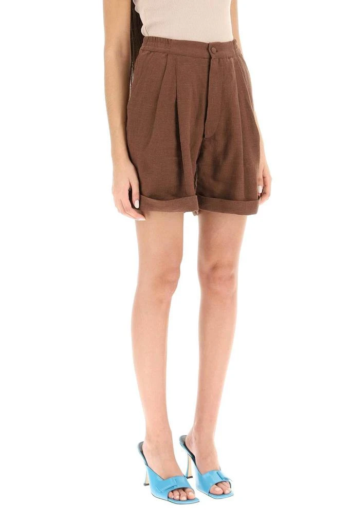 商品Sleeper|'DINASTY' LINEN SHORTS,价格¥367,第3张图片详细描述