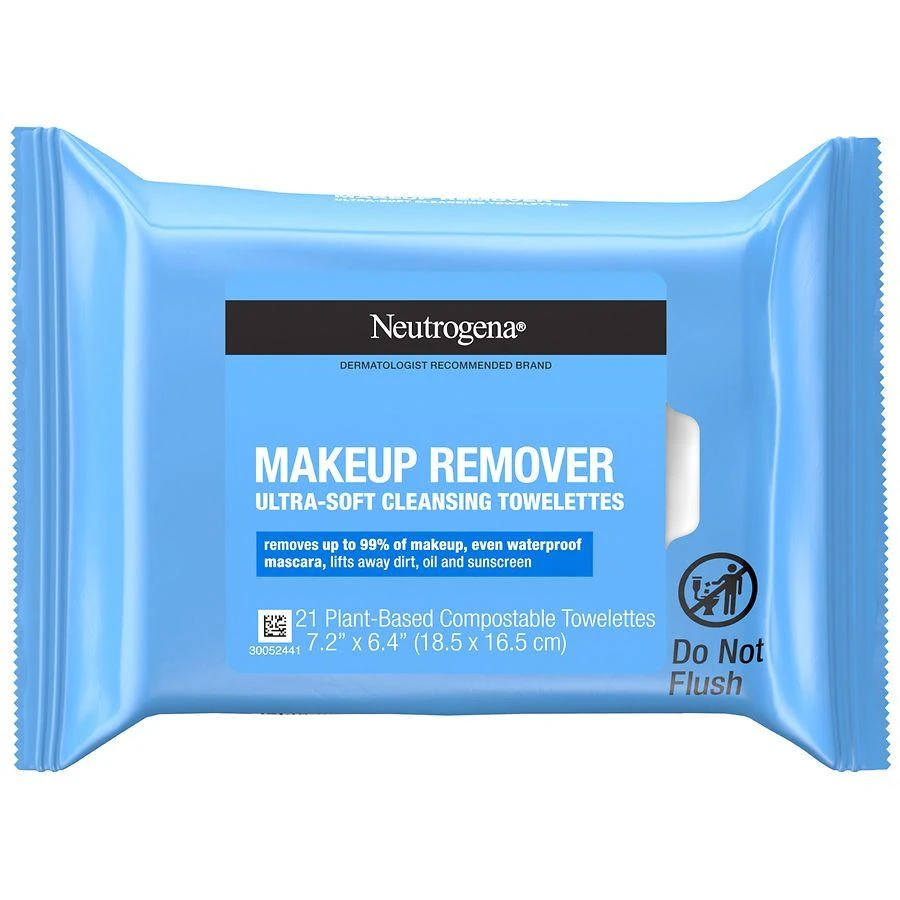 商品Neutrogena|Makeup Remover Ultra-Soft Cleansing Towelettes,价格¥61,第1张图片