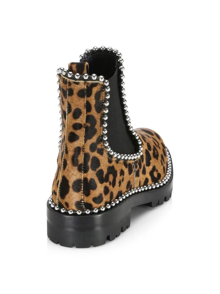 商品Alexander Wang|Alexander Wang - Spencer Leopard Print Calf Hair Chelsea Boots,价格¥3538,第3张图片详细描述