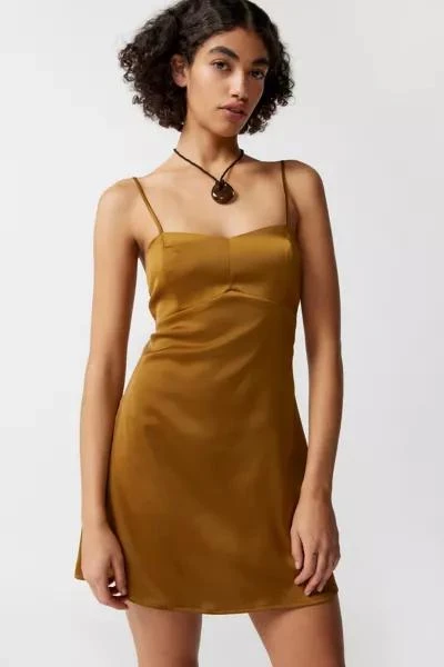 商品Urban Outfitters|UO Bella Bow-Back Mini Dress,价格¥154,第1张图片