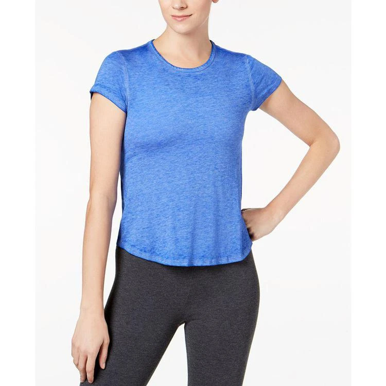 商品Calvin Klein|Performance Flared-Hem Top,价格¥88,第4张图片详细描述