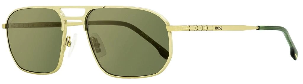 商品Hugo Boss|Hugo Boss Men's Runway Sunglasses B1446S J5GWM Gold/Green 59mm,价格¥548,第1张图片