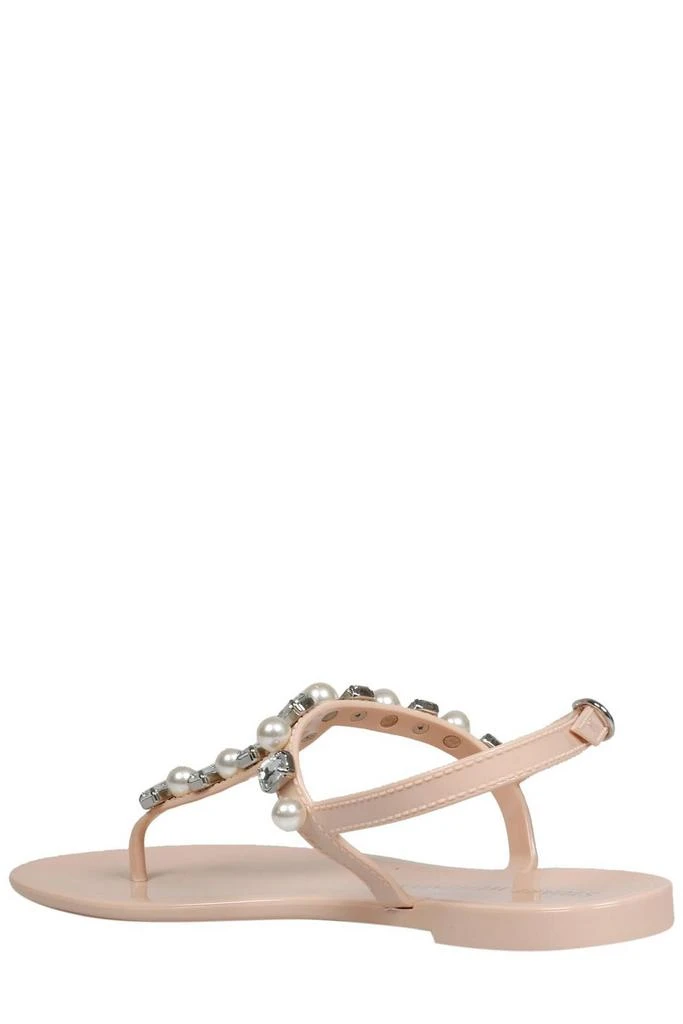 商品Stuart Weitzman|Stuart Weitzman Goldie Embellished Jelly Sandals,价格¥754,第3张图片详细描述