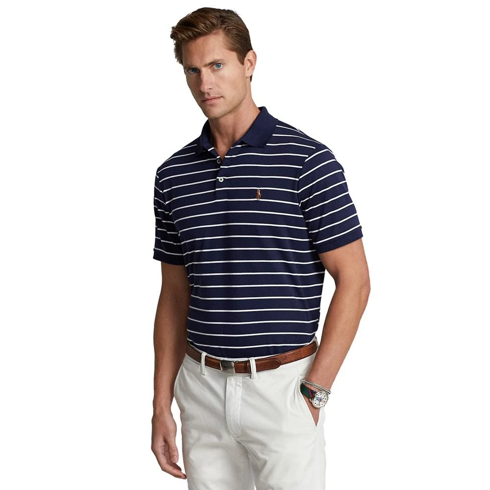 商品Ralph Lauren|Men's Classic-Fit Soft Cotton Polo Shirt,价格¥543,第2张图片详细描述