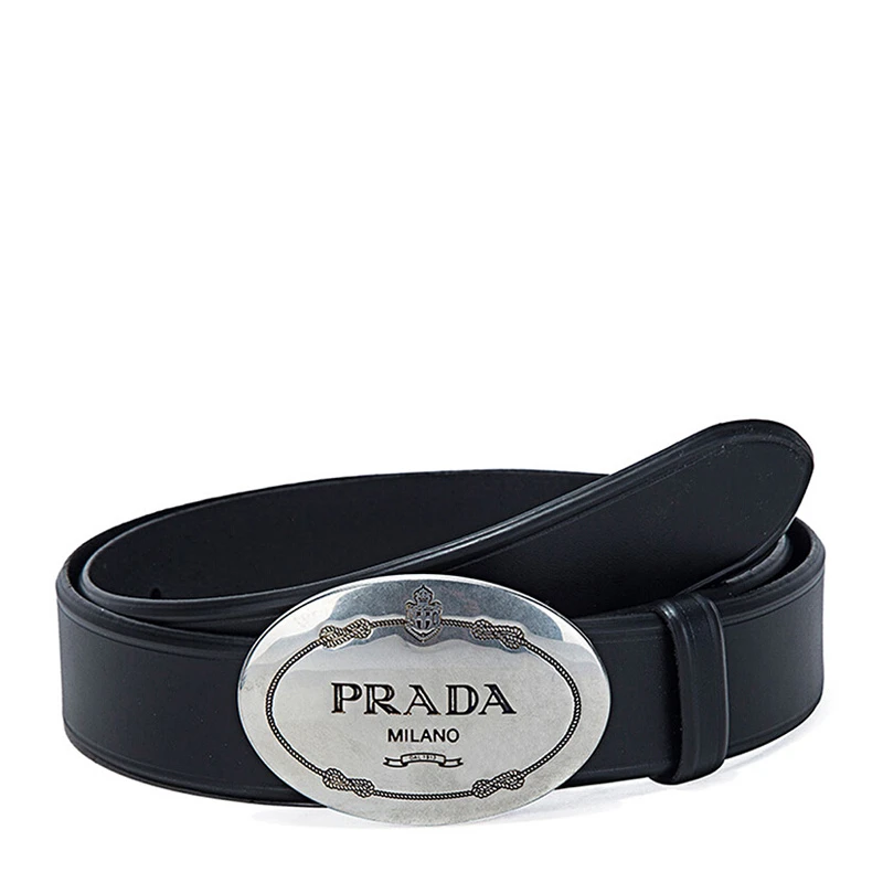 商品[国内直发] Prada|PRADA 黑色男士腰带 2CM006-908-F0002,价格¥2861,第1张图片