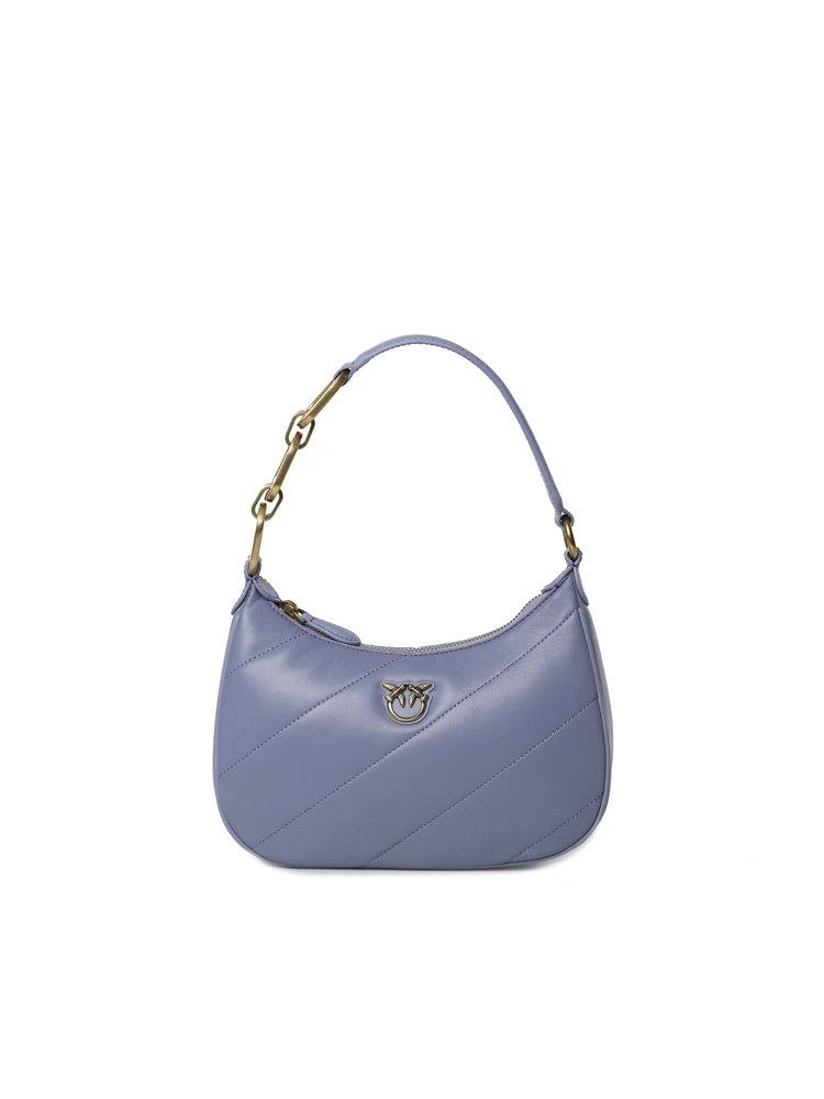 商品PINKO|Pinko Logo Plaque Quilted Mini Shoulder Bag,价格¥2567,第1张图片