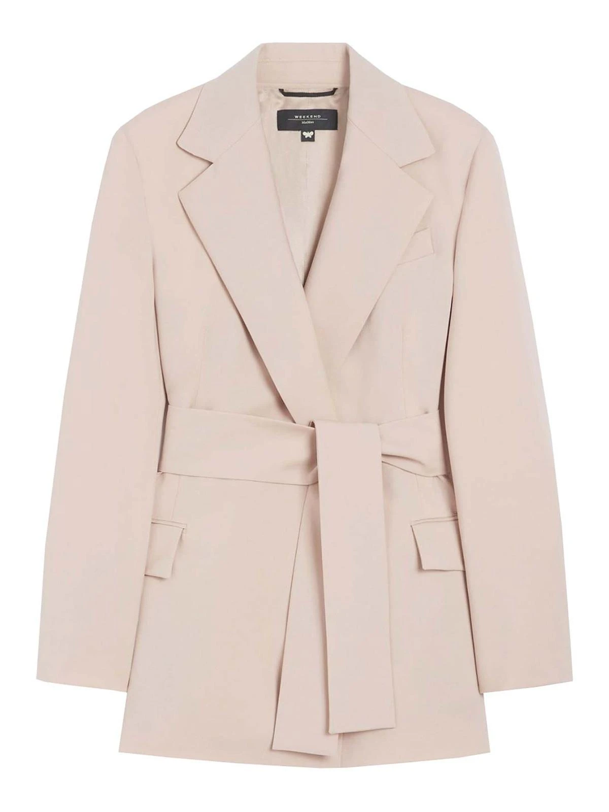 【送料&関税込】Weekend Max Mara Civada Tied-waist Coat Weekend Max Mara Elodia Cotton-Blend Belted Trench Coat