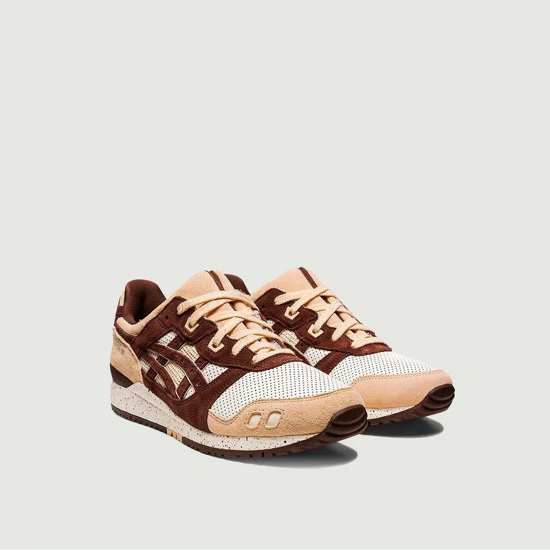 商品Asics|Gel Lyte III OG sneakers  CREAM DARK BROWN ASICS,价格¥592,第2张图片详细描述