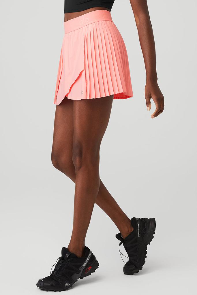 Aces Tennis Skirt - Strawberry Lemonade商品第2张图片规格展示