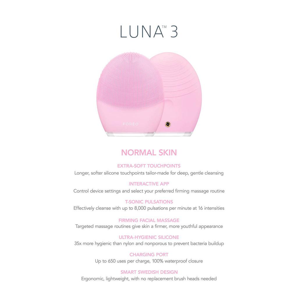 FOREO LUNA™ 3 for Normal Skin商品第4张图片规格展示