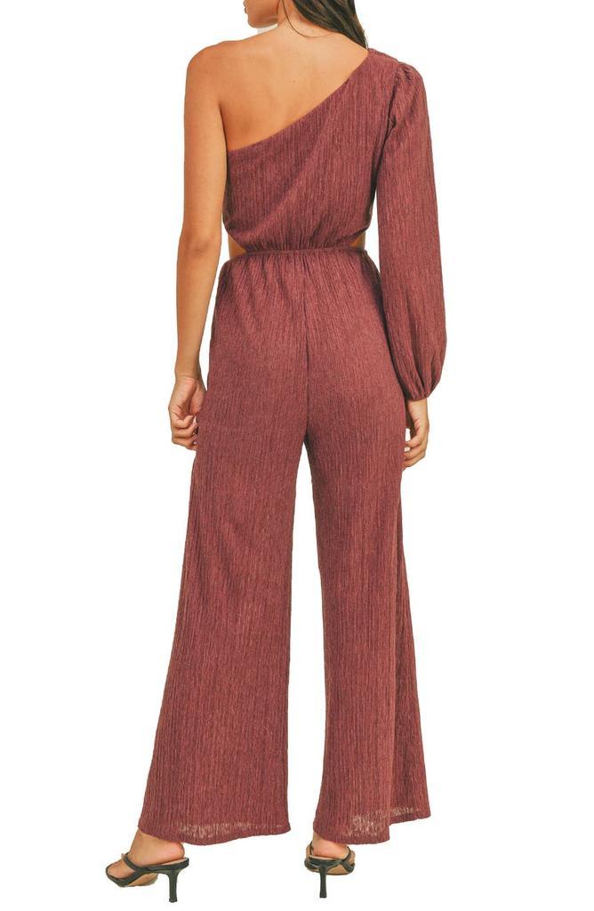 商品Lush|Plisse One-Shoulder Jumpsuit,价格¥372,第4张图片详细描述