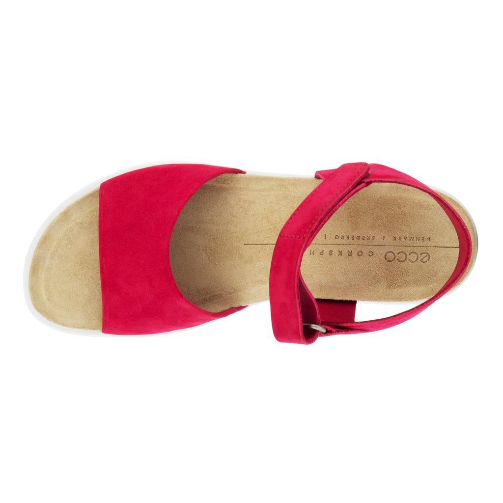 商品ECCO|ECCO FLOWT Women's Wedge Cork Sandal,价格¥736,第6张图片详细描述