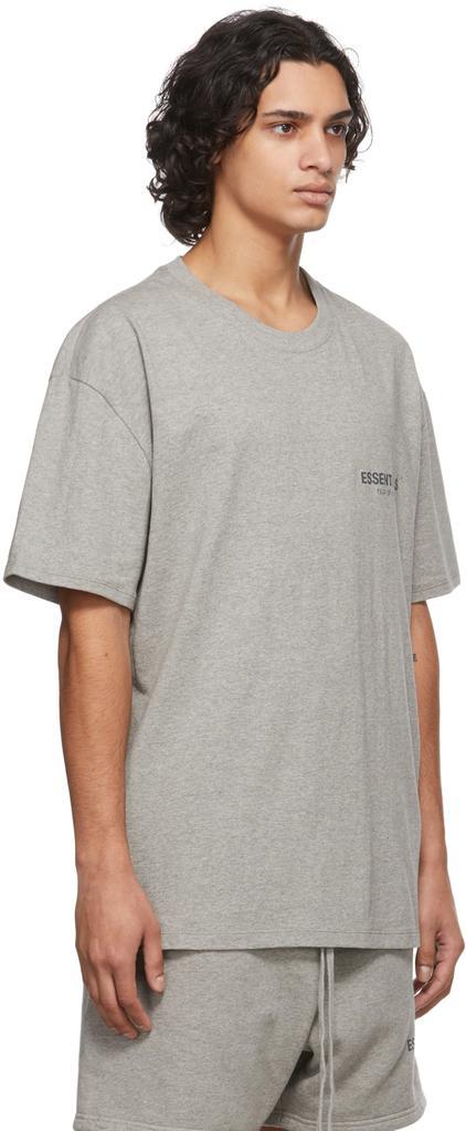 商品Essentials|Grey Jersey T-Shirt,价格¥346,第4张图片详细描述