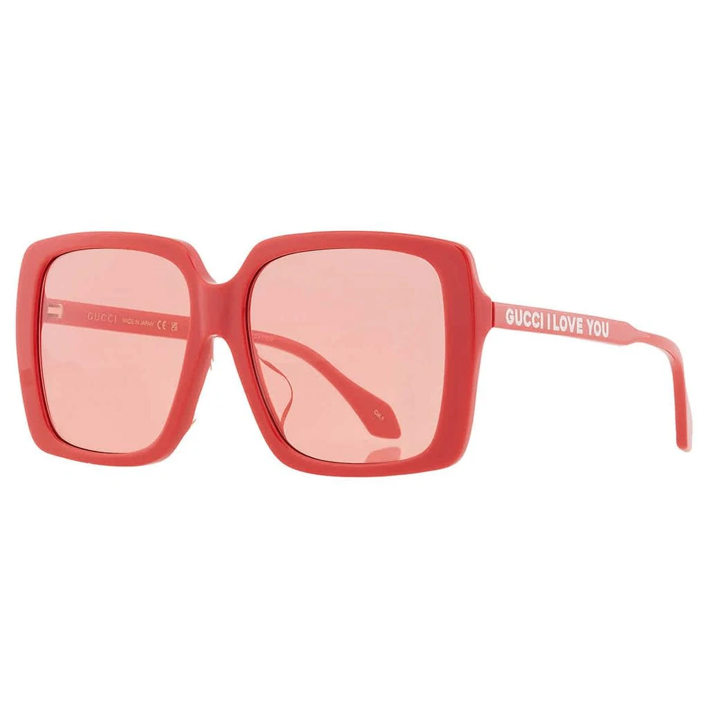 商品Gucci|Red Square Ladies Sunglasses GG0567SAN 005 58,价格¥1228,第2张图片详细描述