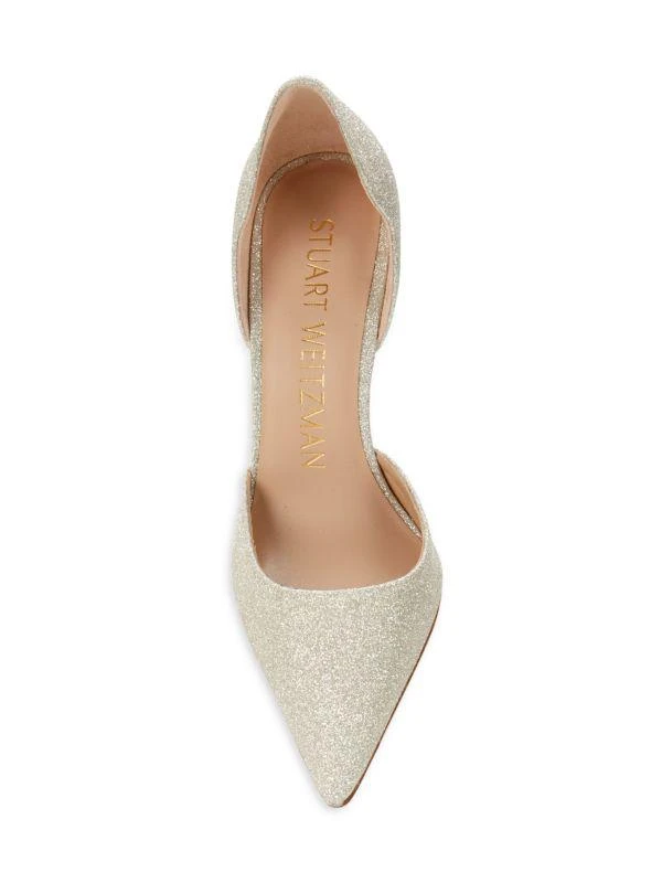 商品Stuart Weitzman|Glitter Pumps,价格¥1156,第5张图片详细描述