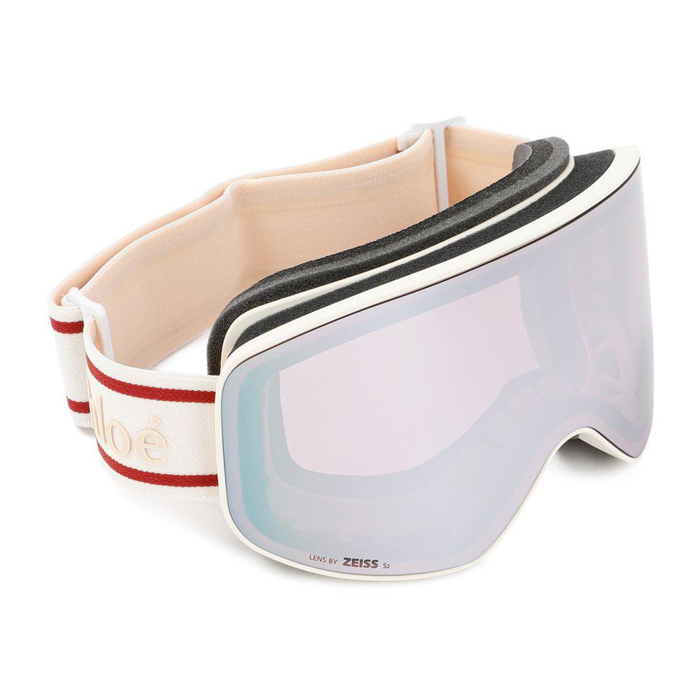 Chloé Eyewear Oversize-Frame Ski Googles商品第1张图片规格展示
