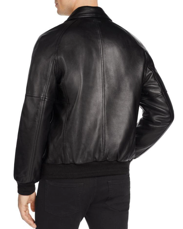 商品Marc New York by Andrew Marc|Coles Bomber Leather Jacket,价格¥2637,第2张图片详细描述