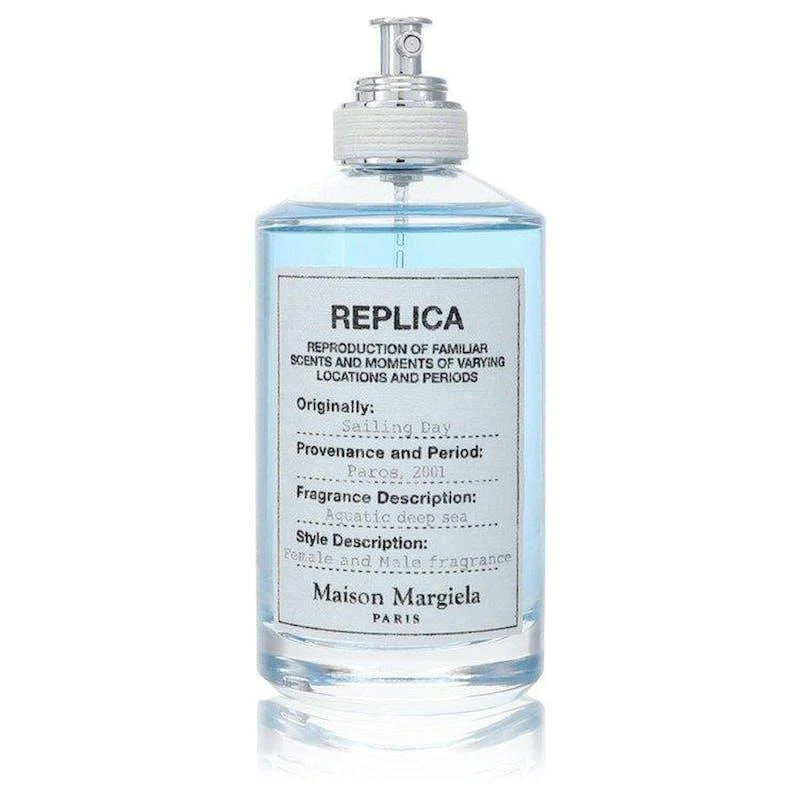 商品MAISON MARGIELA|Replica Sailing Day by Maison Margiela Eau De Toilette Spray (Tester) 3.4 oz LB,价格¥1963,第1张图片