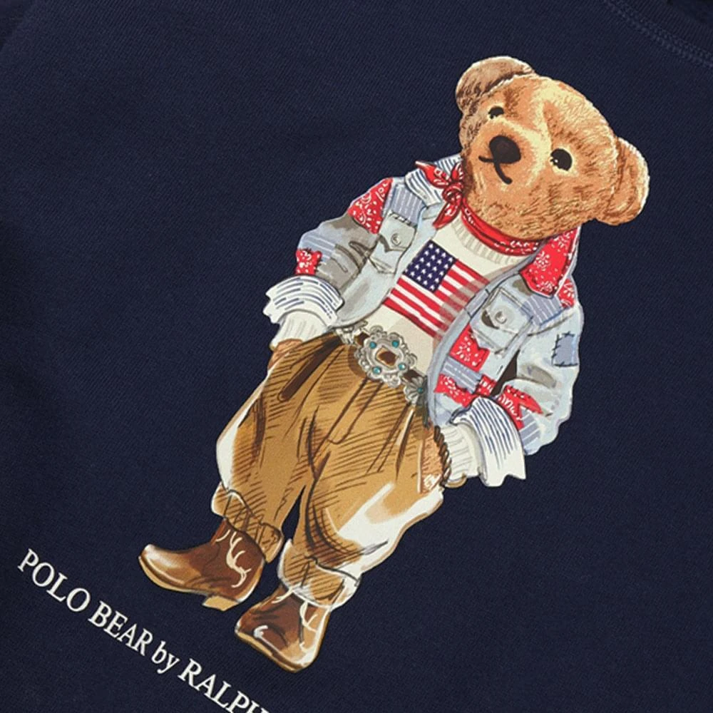 商品Ralph Lauren|Navy Polo Bear Sweatshirt,价格¥326,第2张图片详细描述