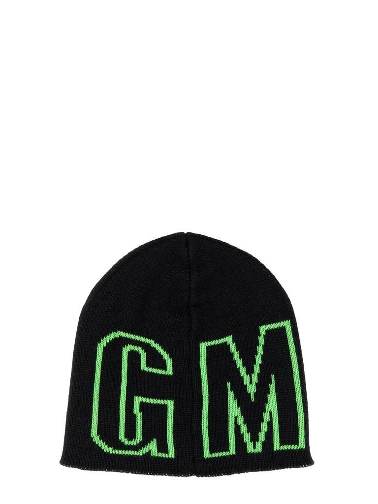 商品MSGM|MSGM Logo Intarsia Knit Beanie,价格¥596,第2张图片详细描述