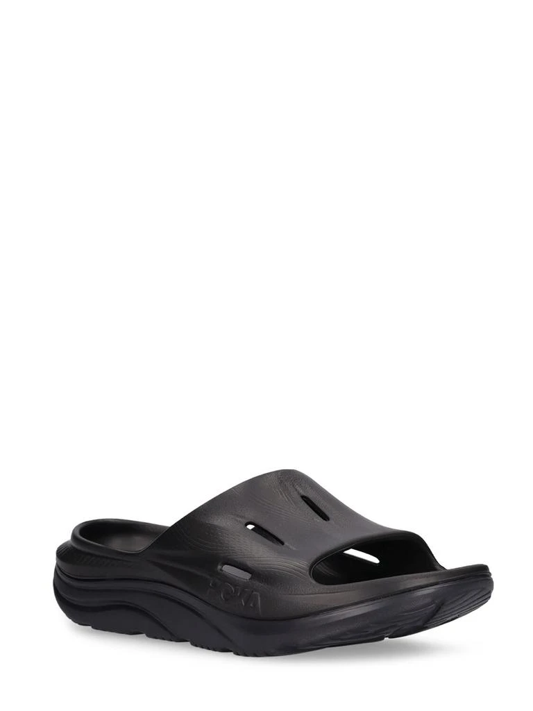 商品Hoka One One|Ora Recovery Slide 3 Sandals,价格¥549,第1张图片详细描述