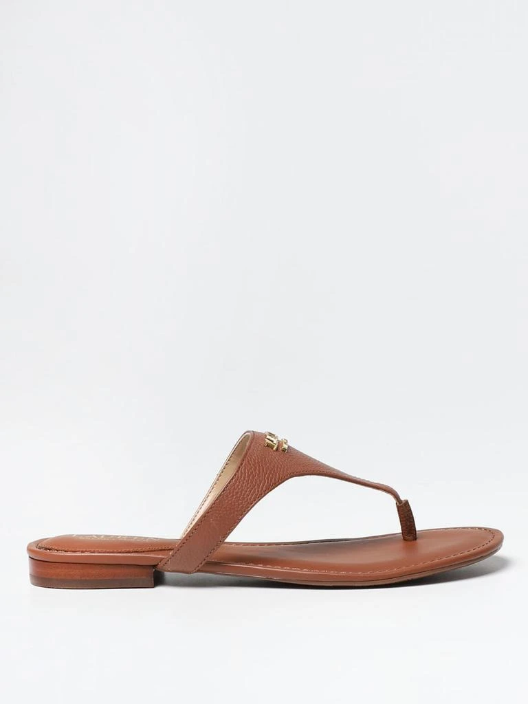 商品Ralph Lauren|Lauren Ralph Lauren thong sandal in leather,价格¥437,第1张图片
