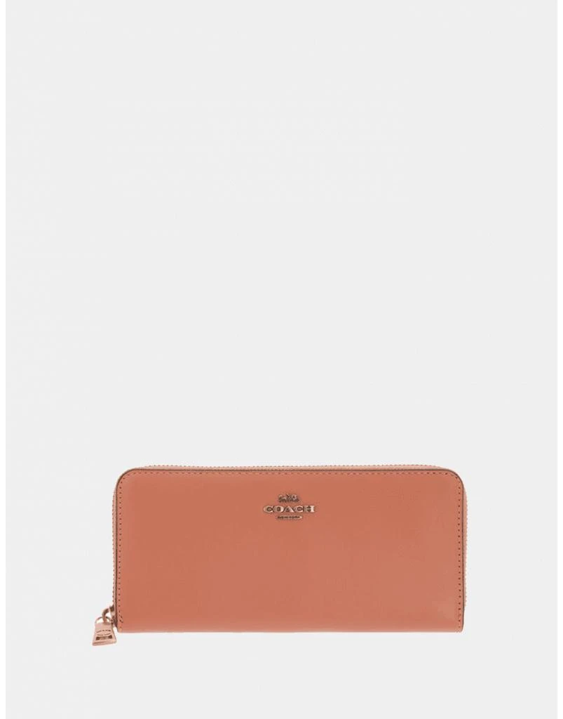 商品Coach|Accordion Zip Polished Pebble Purse,价格¥2092,第1张图片