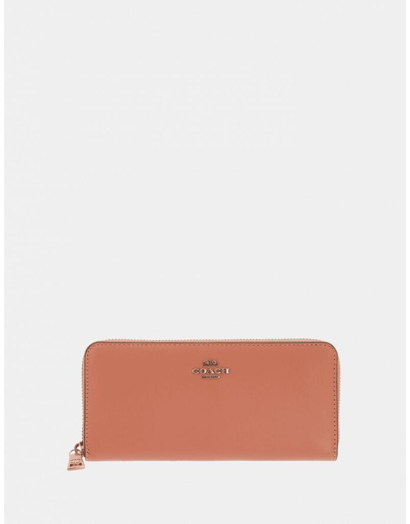 商品Coach|Accordion Zip Polished Pebble Purse,价格¥1648,第1张图片