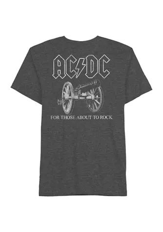 Battle Tested AC DC Graphic T-Shirt商品第1张图片规格展示