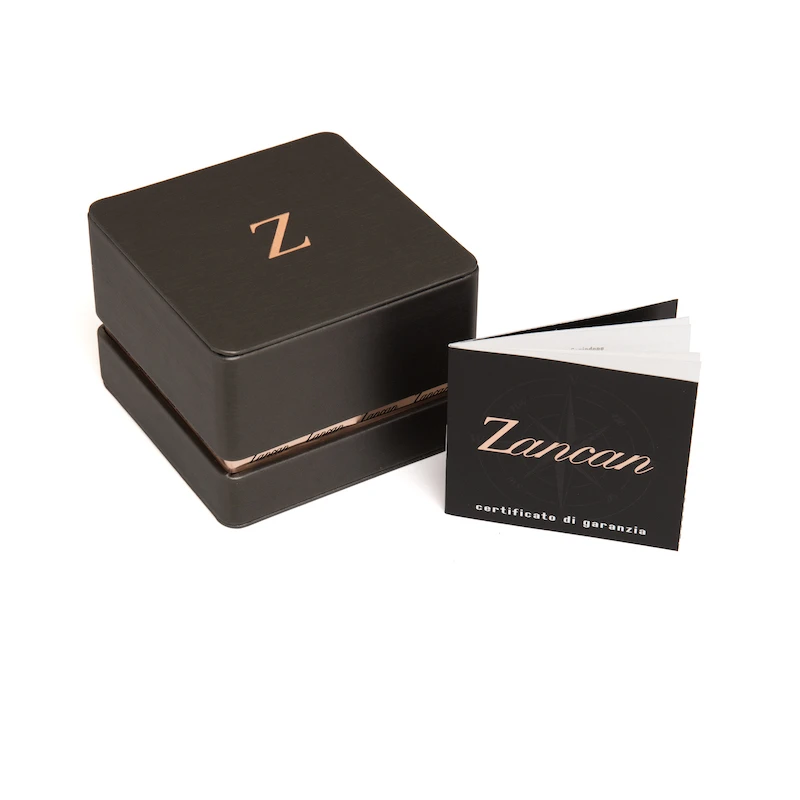 商品Zancan|18k white gold ring with white and black diamonds.,价格¥20940,第2张图片详细描述
