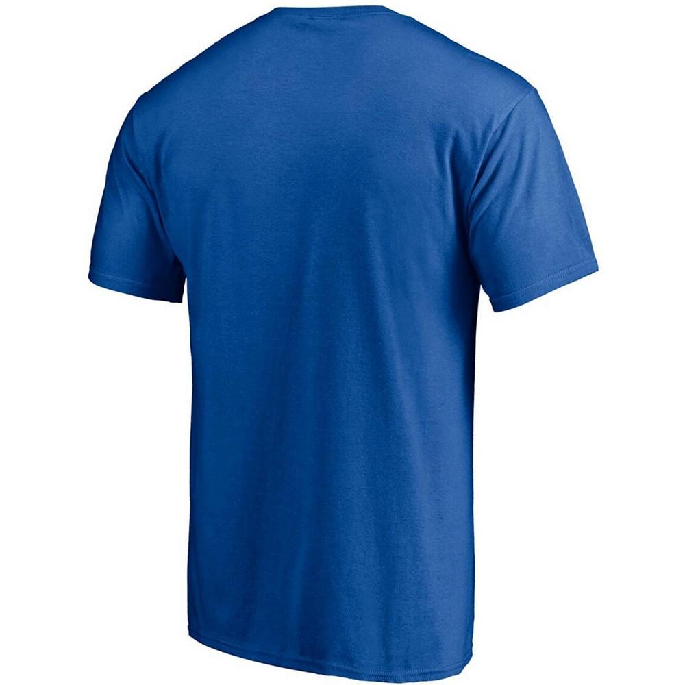 商品Fanatics|Men's Royal Los Angeles Dodgers Hometown Angeleno T-shirt,价格¥157,第5张图片详细描述