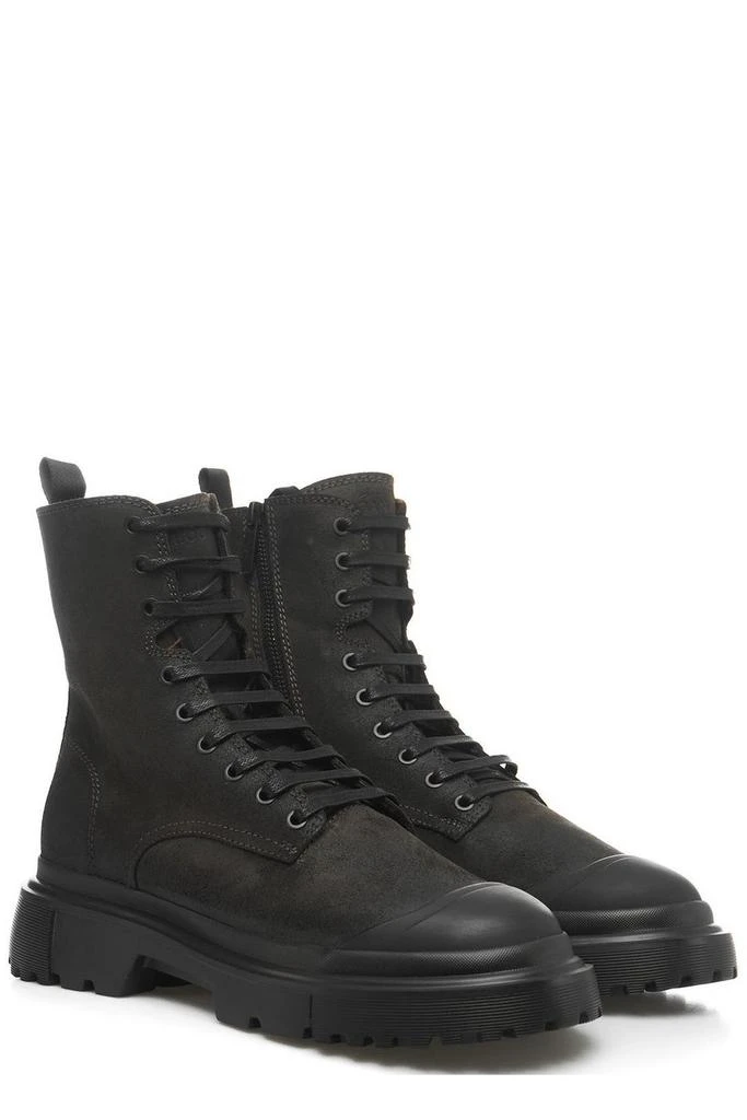 商品hogan|Hogan Lace-Up Combat Boots,价格¥2775,第3张图片详细描述