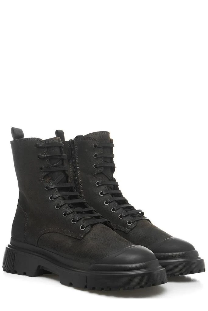 商品hogan|Hogan Lace-Up Combat Boots,价格¥3078,第3张图片详细描述