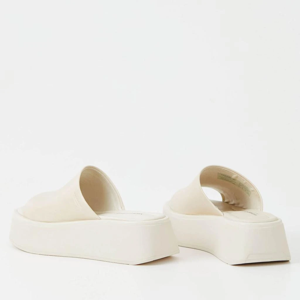 商品Vagabond|Vagabond Women's Courtney Leather Flatform Mules - Off White,价格¥230,第3张图片详细描述