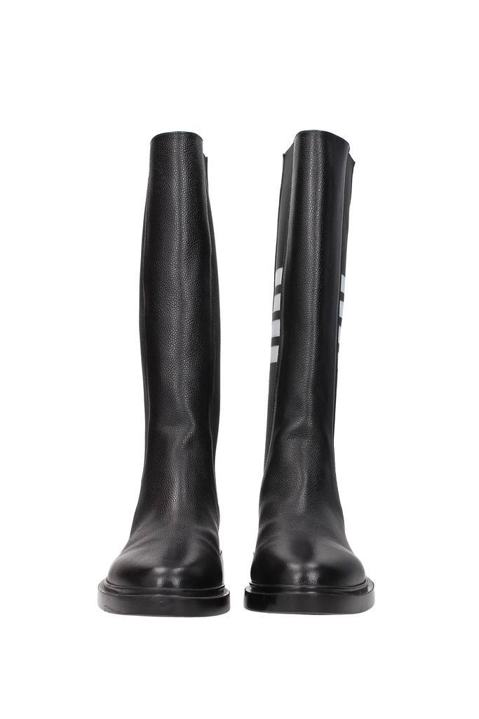 商品Thom Browne|Boots Leather Black,价格¥5599,第5张图片详细描述