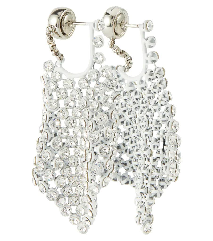 商品Givenchy|G Mesh水晶缀饰耳环,价格¥4492,第1张图片
