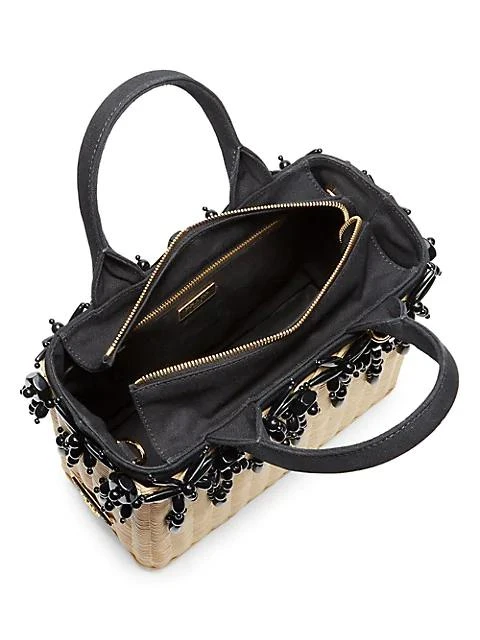 商品Prada|Ricamo Basket Bag,价格¥17536,第3张图片详细描述