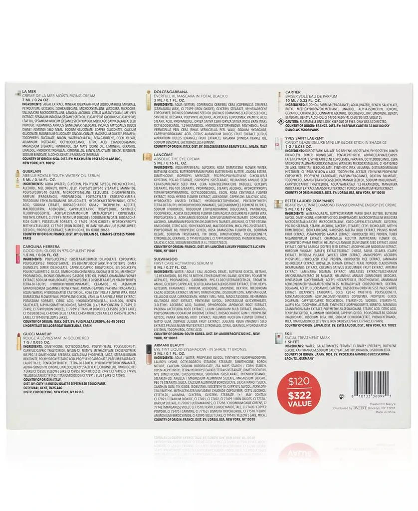 商品Created For Macy's|12 Days Of Luxury Beauty Advent Calendar, Created For Macy's,价格¥884,第3张图片详细描述